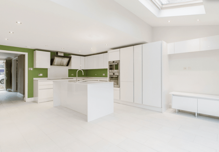 Open-Plan Kitchen Architects in Kingston upon Thames, Showcasing Modern Design and Seamless Space Integration.
